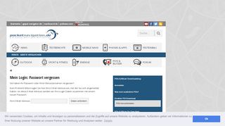 
                            3. Mein Login: Passwort vergessen - pocketnavigation.de | Navigation ...