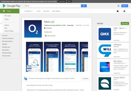 
                            5. Mein o2 - Apps on Google Play