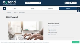 
                            5. Mein Passwort | Mein Passwort | Service | extend Shop