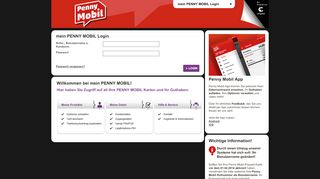 
                            4. mein Penny Mobil-Login - Congstar