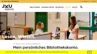 
                            4. Mein persönliches Bibliothekskonto. - Bibliothekskonto | JKU Linz