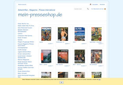 
                            5. mein-presseshop - Zeitschriften - Magazine - Presse international