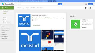 
                            6. Mein Randstad – Apps bei Google Play