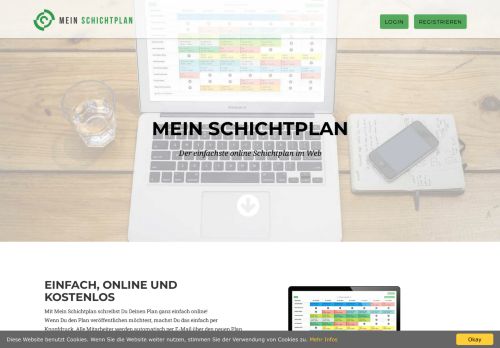 
                            11. Mein Schichtplan - Der einfachste Schichtplan im Web