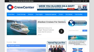 
                            13. Mein Schiff 2 Itinerary | Crew Center