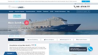 
                            10. Mein Schiff 3 Kreuzfahrt 2019 Bis zu -24% mit Premium AI - Dreamlines