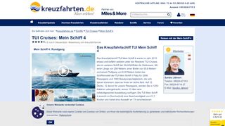 
                            7. Mein Schiff 4 - über 90 Kreuzfahrten 2019/2020 beim Testsieger buchen