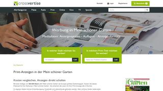 
                            12. Mein schöner Garten - Anzeigenpreise & Mediadaten - Werbung buchen