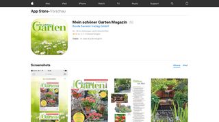 
                            11. Mein schöner Garten Magazin im App Store - iTunes - Apple