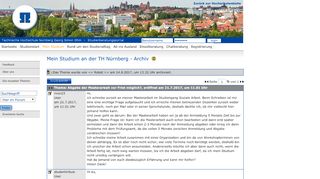 
                            10. Mein Studium an der TH Nürnberg - Abgabe der Masterarbeit vor ...