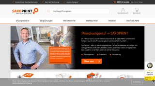 
                            1. Meindruckportal - individueller Online Druck ∙ SAXOPRINT