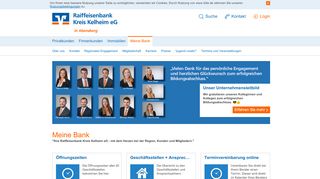 
                            8. Meine Bank - Raiffeisenbank Kreis Kelheim eG