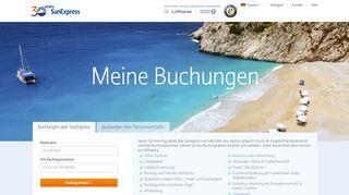 
                            5. Meine Buchungen - SunExpress