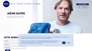 
                            6. Meine Daten – NIVEA Club