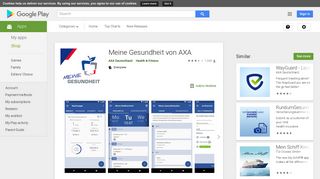 
                            9. Meine Gesundheit von AXA – Apps bei Google Play
