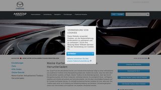 
                            4. Meine Karten Aktualisieren/Toolbox Herunterladen - Mazda Infotainment