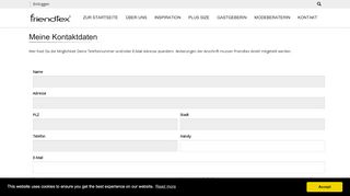 
                            6. Meine Kontaktdaten - Friendtex