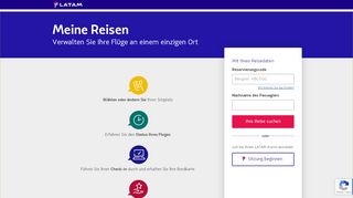 
                            4. Meine Reisen | Alle Informationen zu Ihren Reisen | LATAM Airlines ...