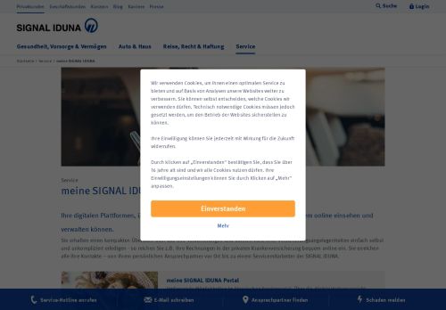 
                            3. meine SIGNAL IDUNA - SIGNAL IDUNA Gruppe