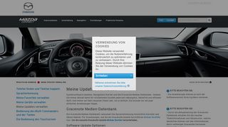 
                            2. Meine Updates verwalten - Mazda Infotainment