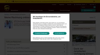 
                            12. Meine UPS Rechnung online einsehen | UPS - Deutschland