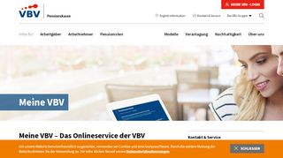 
                            11. Meine VBV | VBV Pensionskasse - VBV - Gruppe