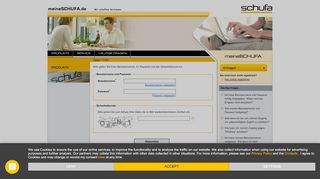 
                            9. meineSchufa.de > Login