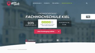 
                            10. MeineUni.de - Fachhochschule Kiel: Alle Studiengänge, Bewertungen ...