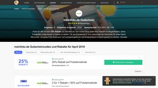 
                            8. ≫ meinfoto.de Gutschein • 5€ Rabatt • Februar 2019 - Gutscheinpony