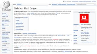 
                            7. Meininger Hotel Gruppe – Wikipedia