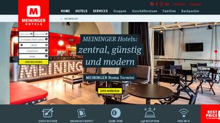 
                            3. MEININGER Hotels | zentral & modern | The urban traveller's home