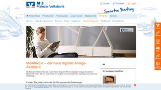 
                            13. MeinInvest - Mainzer Volksbank eG