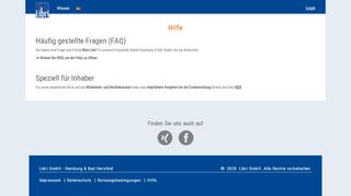 
                            3. Mein.Libri - Hilfe - Libri GmbH
