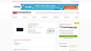 
                            11. meintrendyhandy.de Partnerprogramm – bis zu 7,00 % Pay per Sale ...