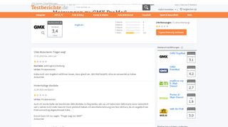 
                            12. Meinungen zu GMX ProMail | Testberichte.de