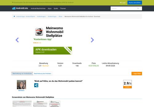 
                            2. Meinwomo Wohnmobil Stellplätze App Android - Kostenloser ...