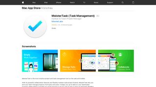 
                            5. MeisterTask (Task Management) im Mac App Store - iTunes - Apple