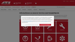 
                            11. Meisterwerkstatt Service rund um Ihr Fahrzeug bietet A.T.U
