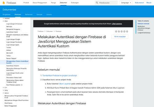 
                            1. Melakukan Autentikasi dengan Firebase di JavaScript ... - Google