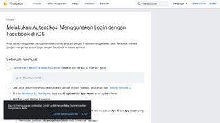 
                            3. Melakukan Autentikasi Menggunakan Login dengan Facebook di iOS ...