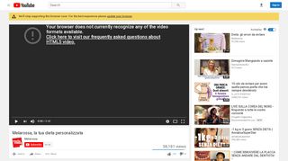 
                            6. Melarossa, la tua dieta personalizzata - YouTube