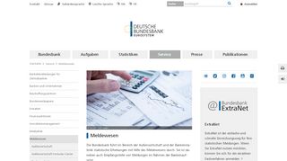 
                            1. Meldewesen | Deutsche Bundesbank