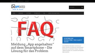 
                            11. Meldung „App angehalten“ auf dem Smartphone - Die Lösung für das ...