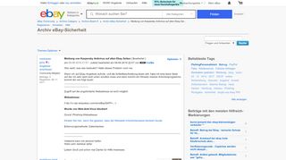 
                            4. Meldung von Kaspersky Antivirus auf allen Ebay Sei... - eBay Community