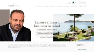 
                            7. Meliá Hotels International - Web corporativa oficial de Meliá