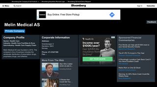 
                            11. Melin Medical AS: Company Profile - Bloomberg