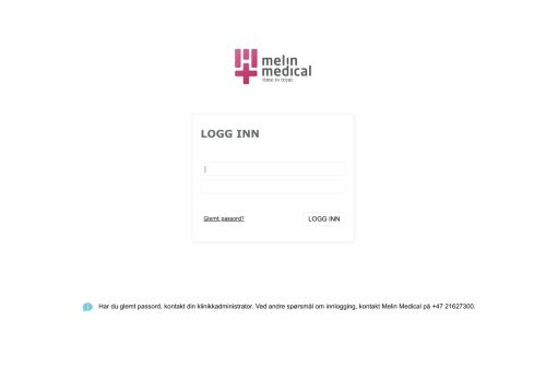 
                            5. Melin Medical Login