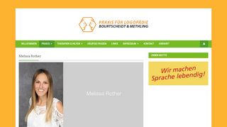 
                            13. Melissa Rother - Logopädische Praxis Bourtscheidt & Methling