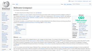 
                            11. Meltwater (company) - Wikipedia