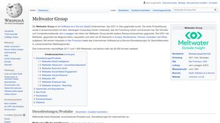 
                            12. Meltwater Group – Wikipedia